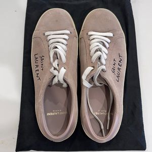 Saint Laurent Distressed Sneaker Sz 39
